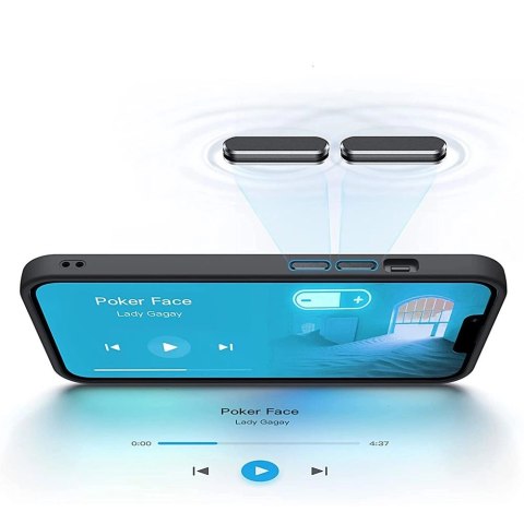 Etui Tech-Protect MagMat MagSafe na iPhone 12 / 12 Pro - czarny mat
