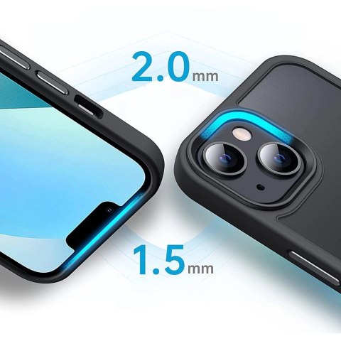 Etui Tech-Protect MagMat MagSafe na iPhone 12 / 12 Pro - czarny mat
