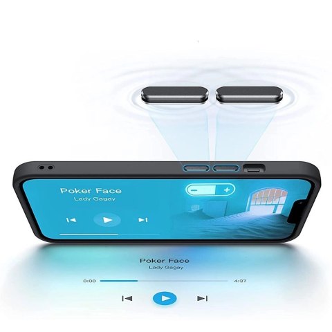 Etui Tech-Protect MagMat MagSafe na iPhone 14 Pro - czarny mat