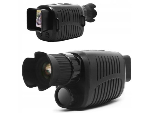 Lornetka Noktowizyjna z podczerwienią 1000m - HD TFT LCD Zoom X10 IR