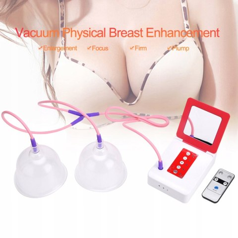 Masaż Próżniowy Biustu - Elektryczne Kubki Do Ujędrniania I Modelowania
