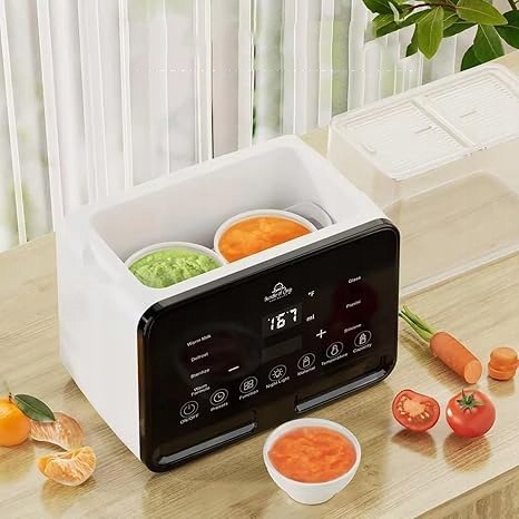 PODGRZEWACZ DO MLEKA I BUTELEK 7W1 - STERYLIZATOR, TERMOSTAT, LAMPKA NOCNA