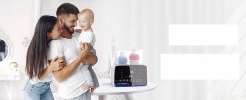 PODGRZEWACZ DO MLEKA I BUTELEK 7W1 - STERYLIZATOR, TERMOSTAT, LAMPKA NOCNA