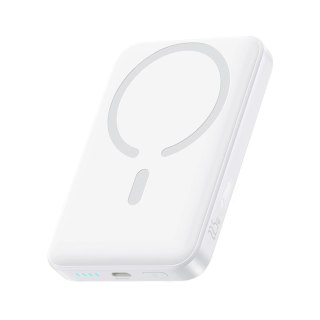 Powerbank Baseus EnerFill FM11 Ultra-Mini 10000mAh 22,5W kompatybilny z MagSafe z kablem Baseus Simple USB-C 20V/3A 30cm - biały