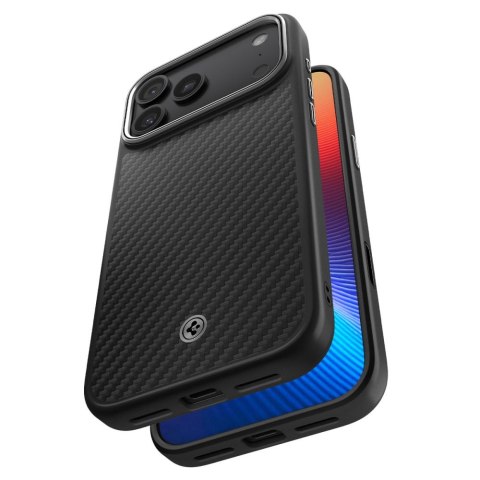 SPIGEN ENZO ARAMID "T" MAG MAGSAFE IPHONE 17 PRO BLACK/SILVER