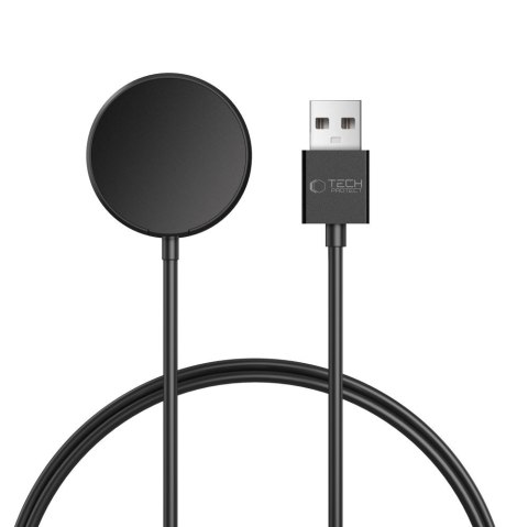 TECH-PROTECT MC03 ULTRABOOST MAGNETIC CHARGING USB CABLE 100CM SAMSUNG GALAXY WATCH BLACK