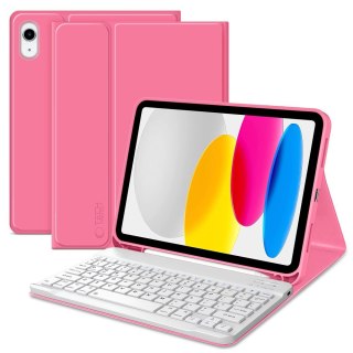 TECH-PROTECT SC PEN + KEYBOARD IPAD 10.9" 10 / 2022 / 11" 11 / 2025 MAGENTA