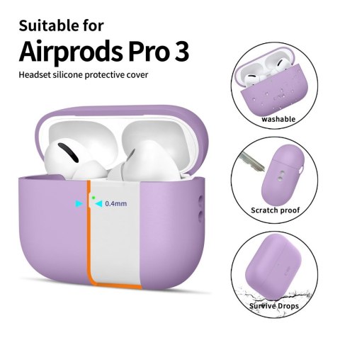 TECH-PROTECT SILICONE APPLE AIRPODS PRO 3 LAVENDER