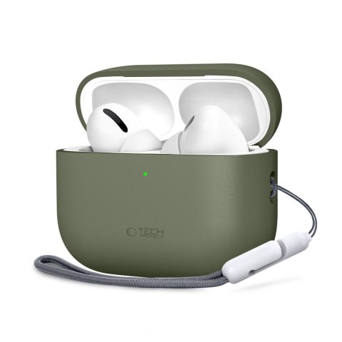 TECH-PROTECT SILICONE APPLE AIRPODS PRO 3 OLIVE GREEN