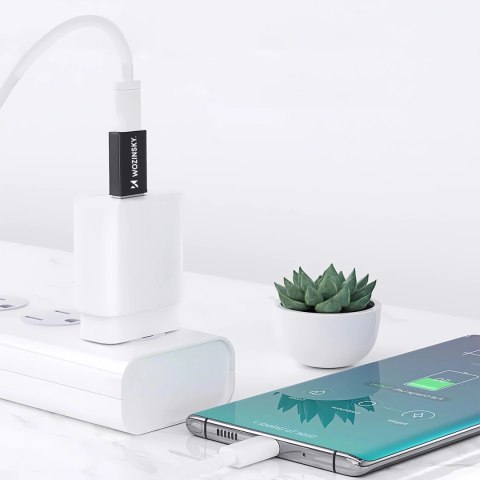 Adapter Wozinsky WAAC-01 USB-A - USB-C OTG - czarny