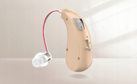 Aparat Słuchowy Z Akumulatorem - Wzmacniacz Słuchu Dla Seniorów, Regulacja