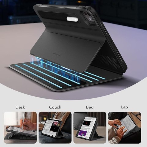 ESR FLIP HYBRID IPAD PRO 11" 5 / 6 / 2024-2025 BLACK