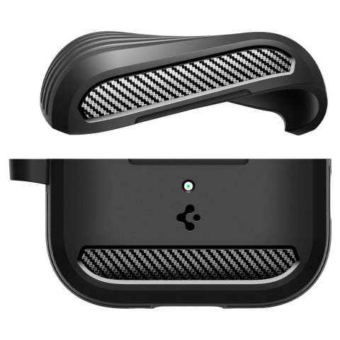 Etui Spigen Rugged Armor na AirPods Pro 3 - czarny mat