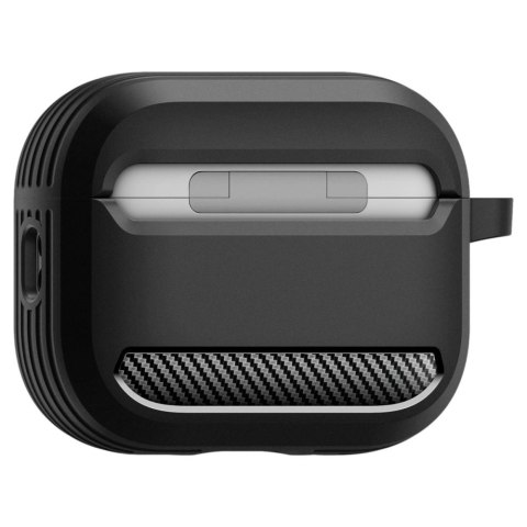 Etui Spigen Rugged Armor na AirPods Pro 3 - czarny mat