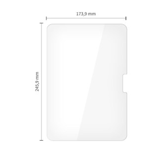 SZKŁO HARTOWANE TECH-PROTECT GLASS FIT+ 2-PACK IPAD PRO 11" 5 / 6 / 2024-2025 CLEAR