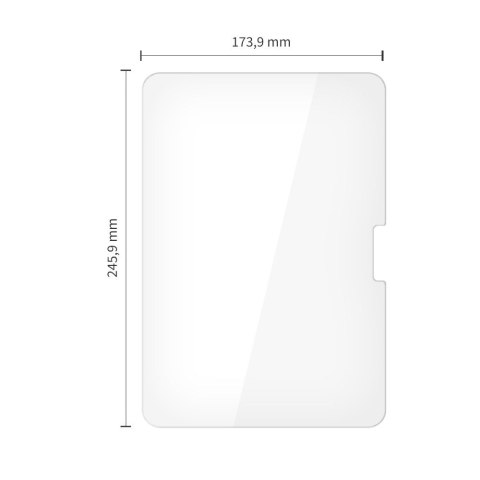 SZKŁO HARTOWANE TECH-PROTECT GLASS FIT+ 2-PACK IPAD PRO 11" 5 / 6 / 2024-2025 CLEAR