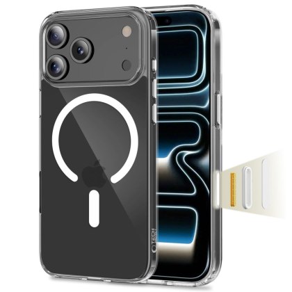 TECH-PROTECT FLEXAIR HYBRID CC MAGSAFE IPHONE 17 PRO MAX CLEAR