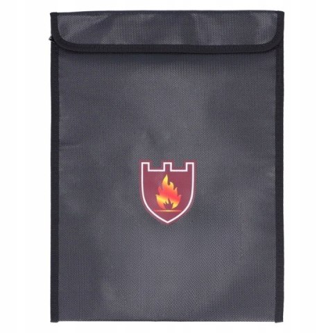 Torba Ognioodporna i Wodoodporna na Dokumenty, Pieniądze Paszport z Zamkiem