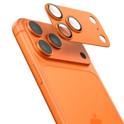 OSŁONA APARATU SPIGEN OPTIK PRO XL GLAS.TR "EZ FIT" CAMERA PROTECTOR IPHONE 17 PRO MAX ORANGE