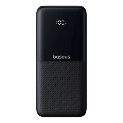 Powerbank Baseus Lipow 10000mAh 22.5W z podwójnym wbudowanym kablem z wyświetlaczem (z dodatkowym czarnym kablem Baseus Simple U