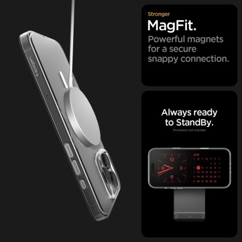 SPIGEN THIN FIT MAG MAGSAFE IPHONE 16 PRO CLEAR/WHITE