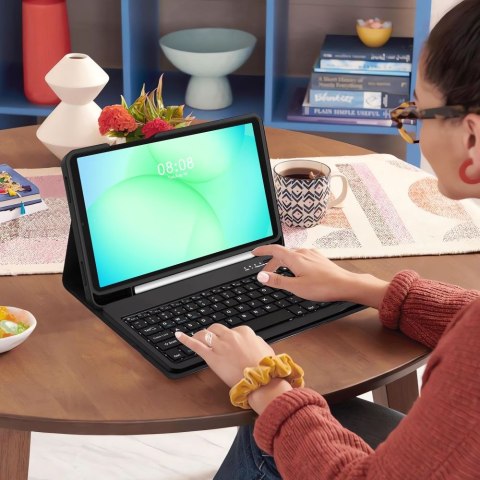 TECH-PROTECT SC PEN + KEYBOARD GALAXY TAB A9 / A11 8.7 X110 / X115 / X133 / X135 BLACK