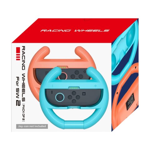 Kierownica wyścigowa do kontrolera Joy-Con Nintendo Switch 2 (opakowanie 2 szt.) - czarny