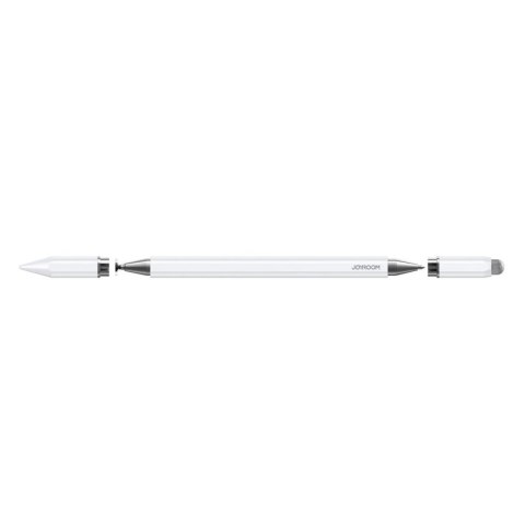 Rysik pasywny Joyroom JR-BP561 3w1 magnetyczny pojemnościowy stylus - biały