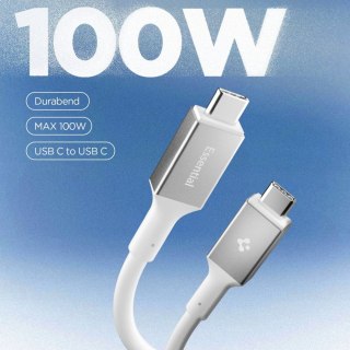 SPIGEN EB10020CC ESSENTIAL TYPE-C CABLE 100W 200CM WHITE