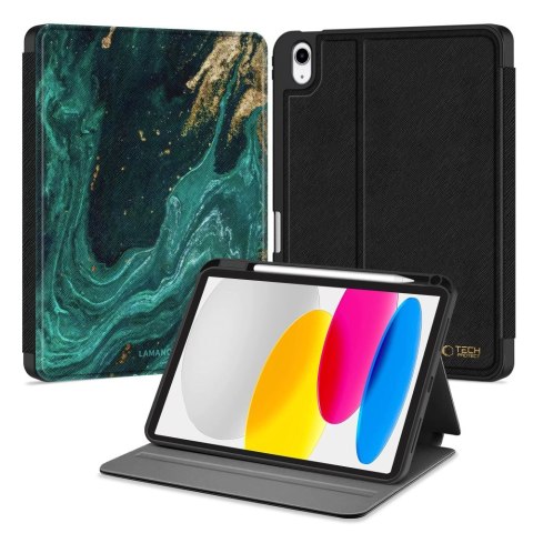 TECH-PROTECT LAMANO IPAD 10.9" 10 / 2022 / 11" 11 / 2025 VERDE AURA