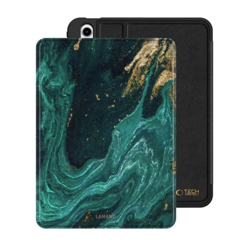 TECH-PROTECT LAMANO IPAD 10.9" 10 / 2022 / 11" 11 / 2025 VERDE AURA