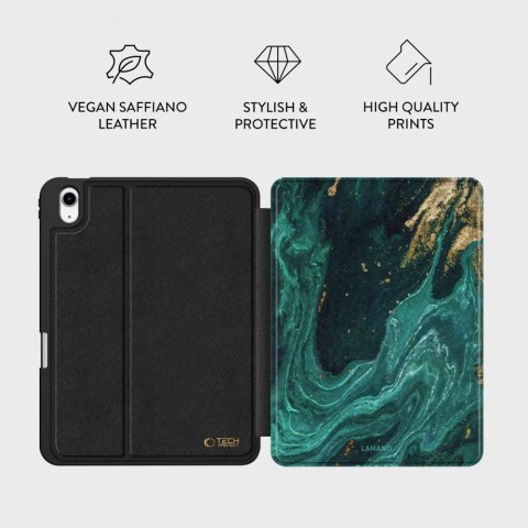 TECH-PROTECT LAMANO IPAD 10.9" 10 / 2022 / 11" 11 / 2025 VERDE AURA