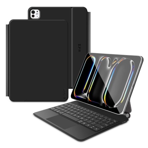 TECH-PROTECT SMARTCASE MAGNETIC + KEYBOARD IPAD PRO 11" 5 / 6 2024-2025 BLACK