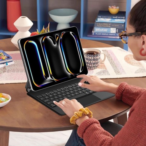TECH-PROTECT SMARTCASE MAGNETIC + KEYBOARD IPAD PRO 11" 5 / 6 2024-2025 BLACK