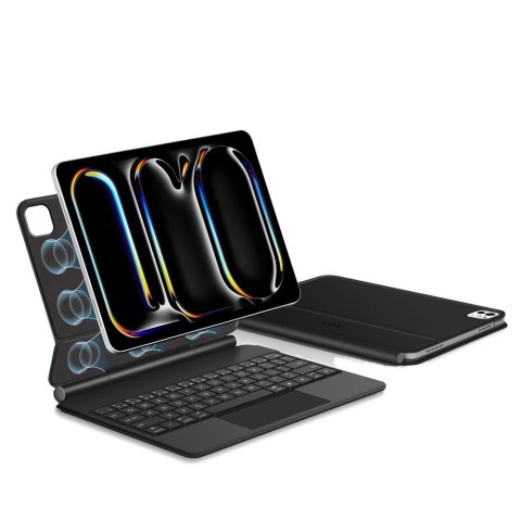 TECH-PROTECT SMARTCASE MAGNETIC + KEYBOARD IPAD PRO 13" 7 / 8 2024-2025 BLACK