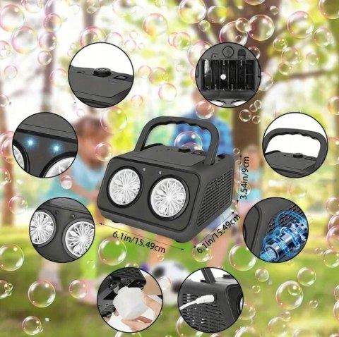 Wytwornica Baniek Mydlanych Maszyna na Party, Animacje, Urodziny Dzieci