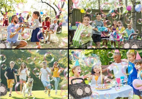 Wytwornica Baniek Mydlanych Maszyna na Party, Animacje, Urodziny Dzieci