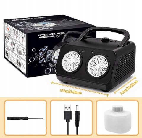 Wytwornica Baniek Mydlanych Maszyna na Party, Animacje, Urodziny Dzieci