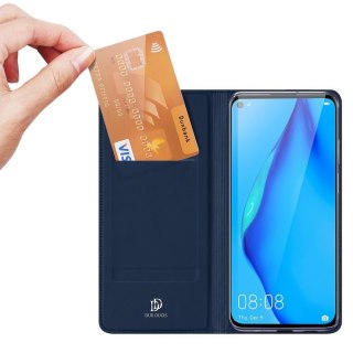 Etui z klapką DUX DUCIS Skin Pro do Huawei P40 Lite / Nova 7i / Nova 6 SE niebieski