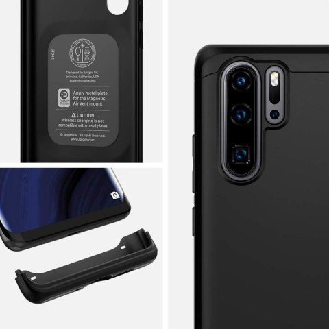 Etui Spigen Thin Fit 360 do Huawei P30 Pro czarny