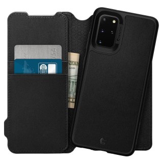 Etui Spigen Ciel Wallet Brick do Samsung Galaxy S20+ Plus czarny