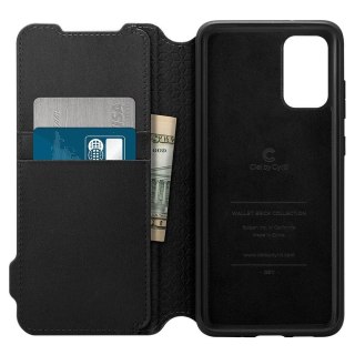 Etui Spigen Ciel Wallet Brick do Samsung Galaxy S20+ Plus czarny