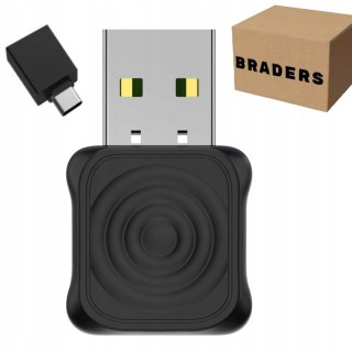 Bezprzewodowy Carlinkit Mini Ultra 2w1 CarPlay / Android Auto + Adapter