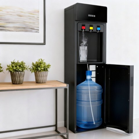 Elektryczny Dystrybutor Dozownik Wody Grzanie Chłodzenie Kompresor Automat