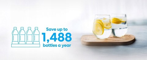 Elektryczny Dystrybutor Dozownik Wody Grzanie Chłodzenie Kompresor Automat