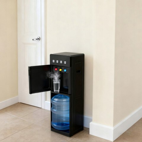 Elektryczny Dystrybutor Dozownik Wody Grzanie Chłodzenie Kompresor Automat