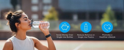 Elektryczny Dystrybutor Dozownik Wody Grzanie Chłodzenie Kompresor Automat