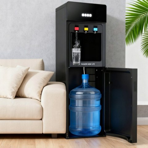 Elektryczny Dystrybutor Dozownik Wody Grzanie Chłodzenie Kompresor Automat