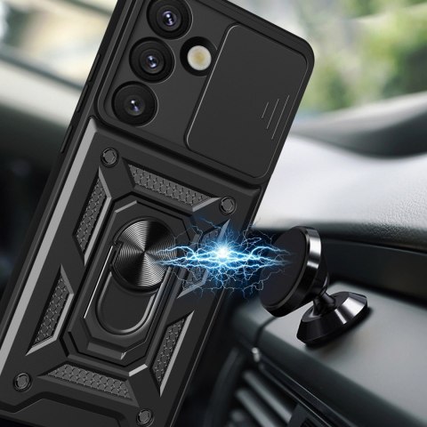 Etui Hybrid Armor Camshield na Sasung Galaxy S26 Plus - czarne