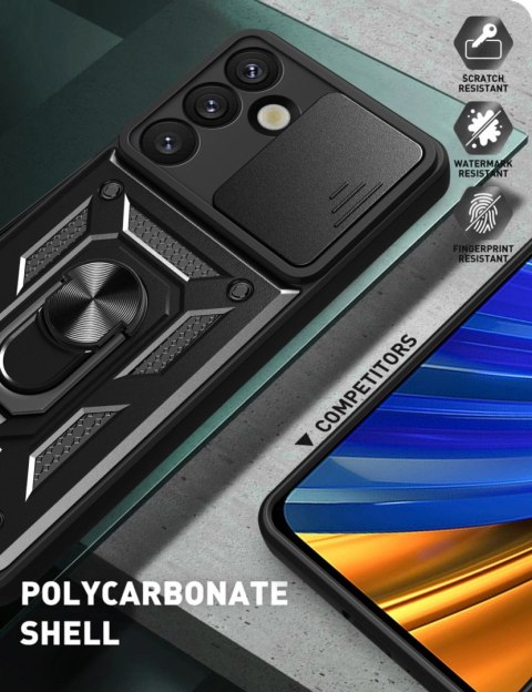 Etui Hybrid Armor Camshield na Sasung Galaxy S26 Plus - czarne